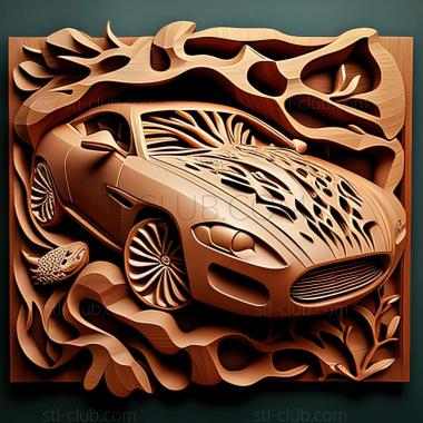 3D модель Jaguar XK (STL)